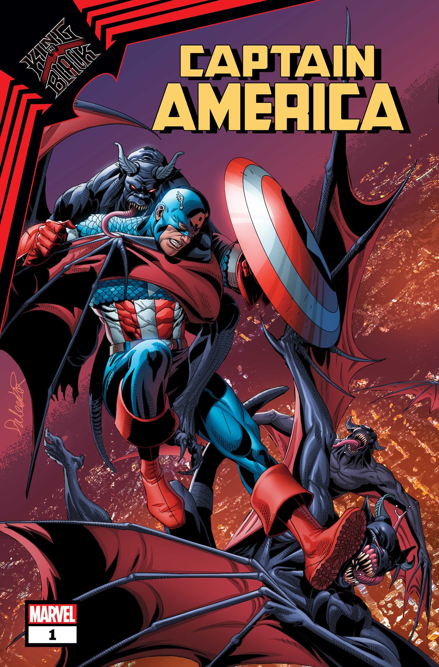 King in BLack: Captain America 