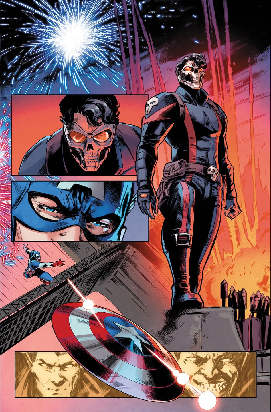 Preview page from CAPTAIN AMERICA: SENTINEL OF LIBERTY (2022) #1 and a first look at Carmen Carnero's take on the Destroyer! 