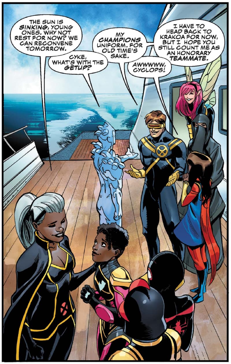 Ironheart meets Storm in CHAMPIONS (2020) #4.