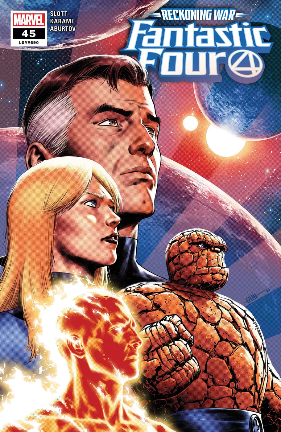 FANTASTIC FOUR (2018) #45 cover by Cafu