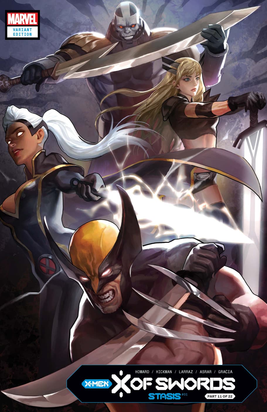 X OF SWORDS: STASIS #1 variant cover by Junghee Kim