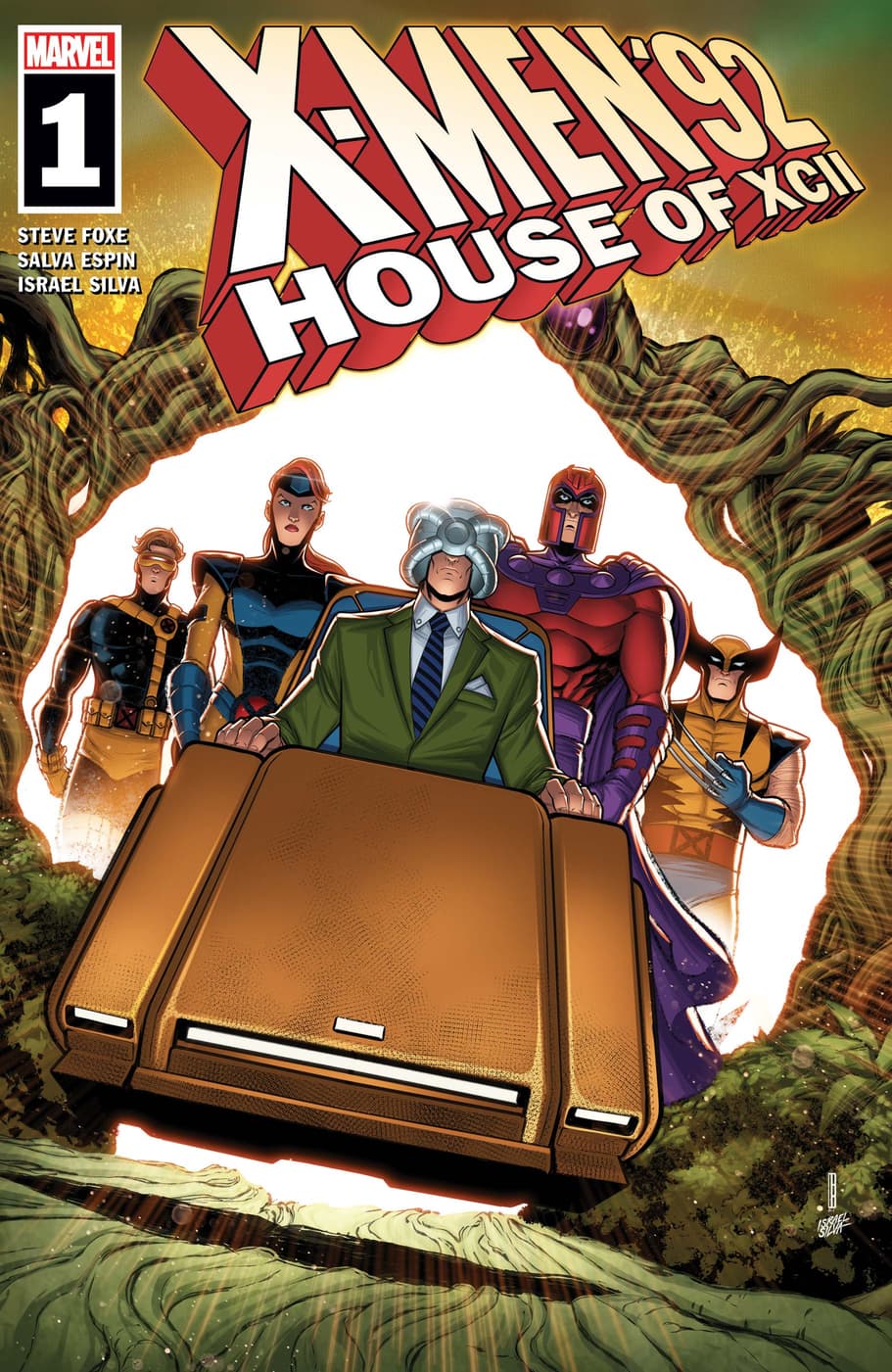 X-MEN ’92: HOUSE OF XCII #1 cover by David Baldeon