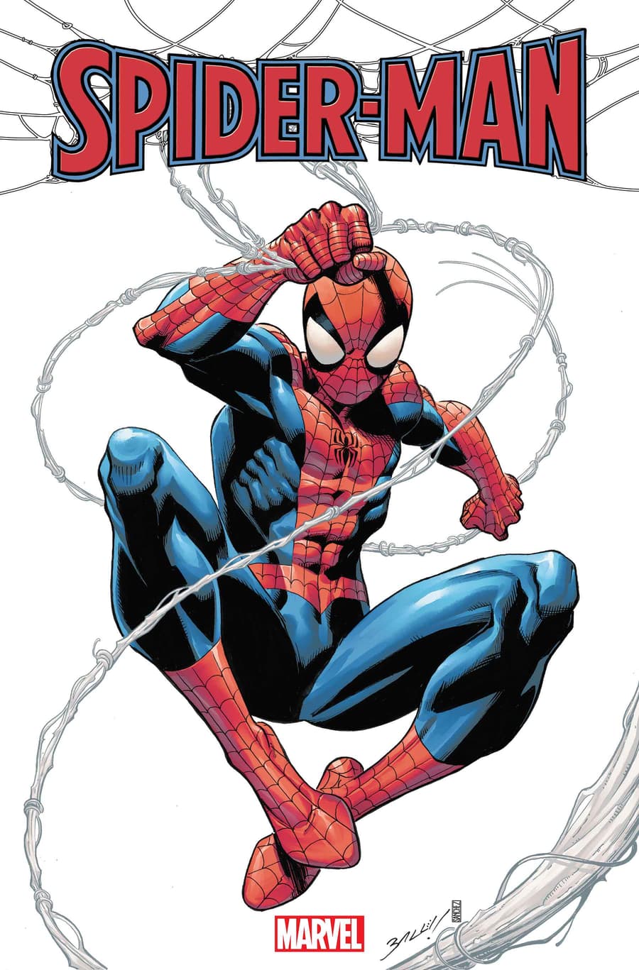 SPIDER-MAN #1 cover by Mark Bagley