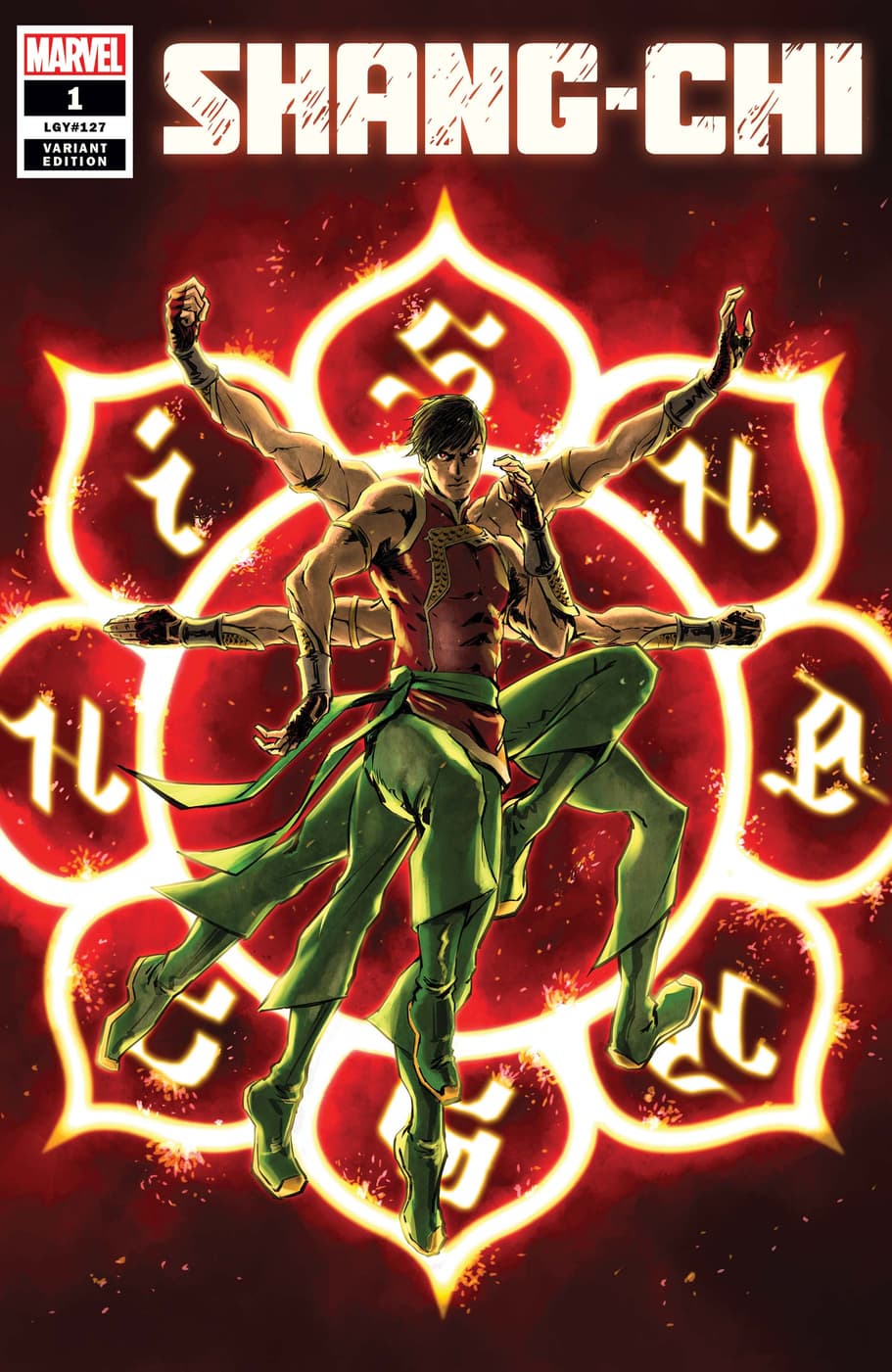 SHANG-CHI (2021) #1 variant cover by Superlog