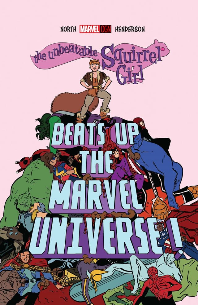 THE UNBEATABLE SQUIRREL GIRL BEATS UP THE MARVEL UNIVERSE cover by Erica Henderson