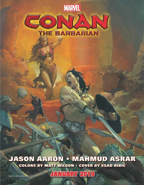 Conan the Barbarian by Esad Ribic