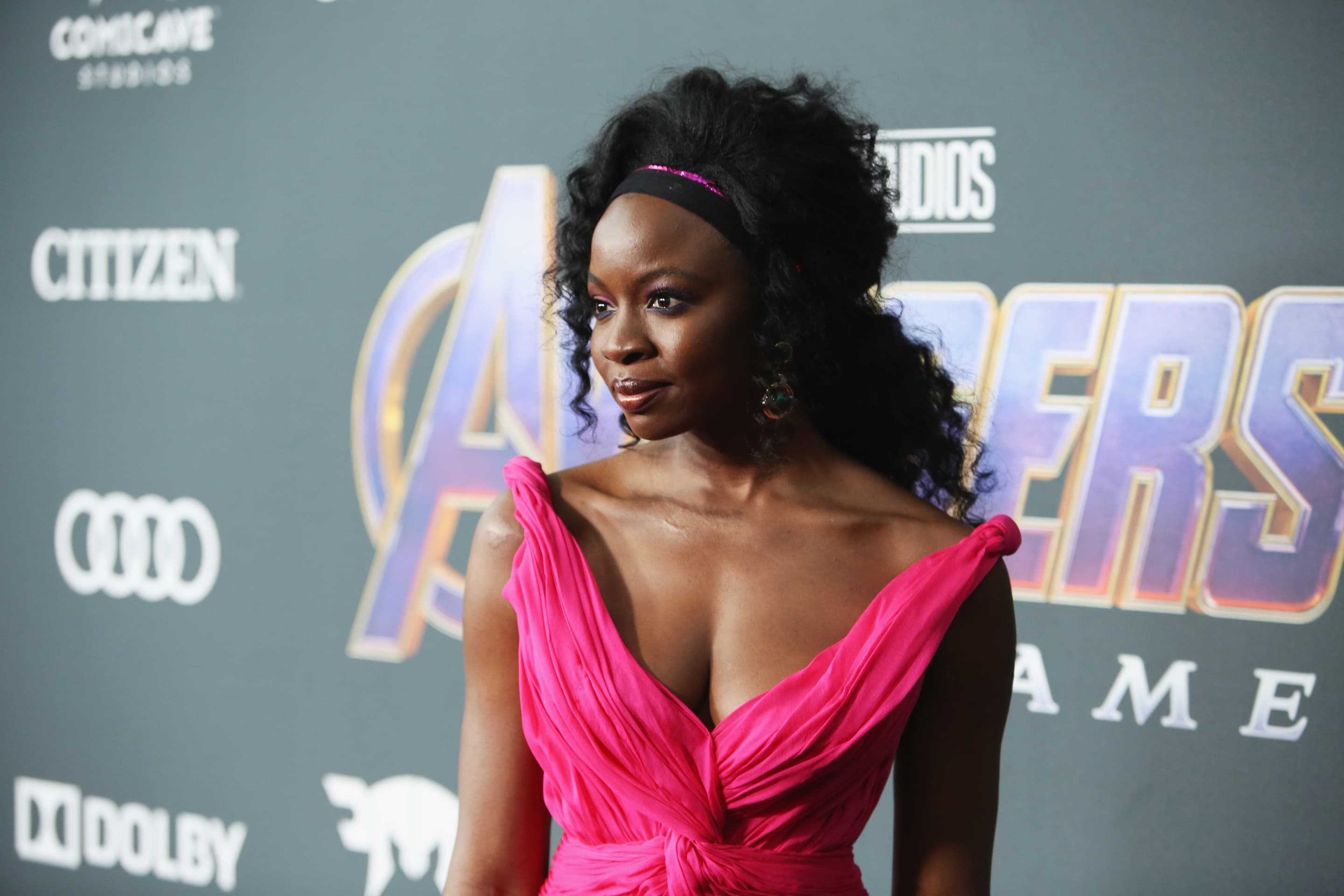 Danai Gurira arrives at the Avengers: Endgame World Premiere