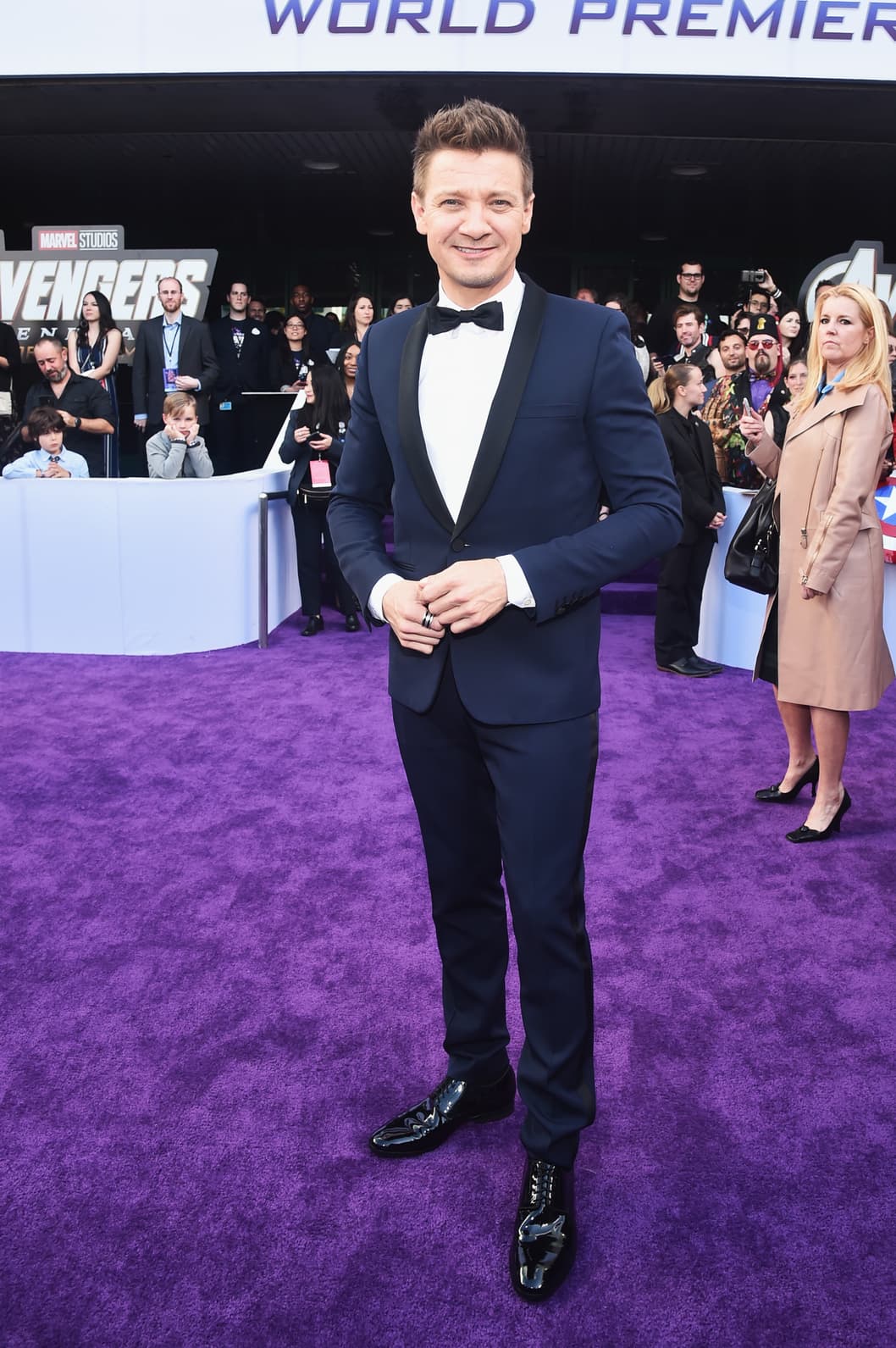 Jeremy Renner arrives at the Avengers: Endgame World Premiere