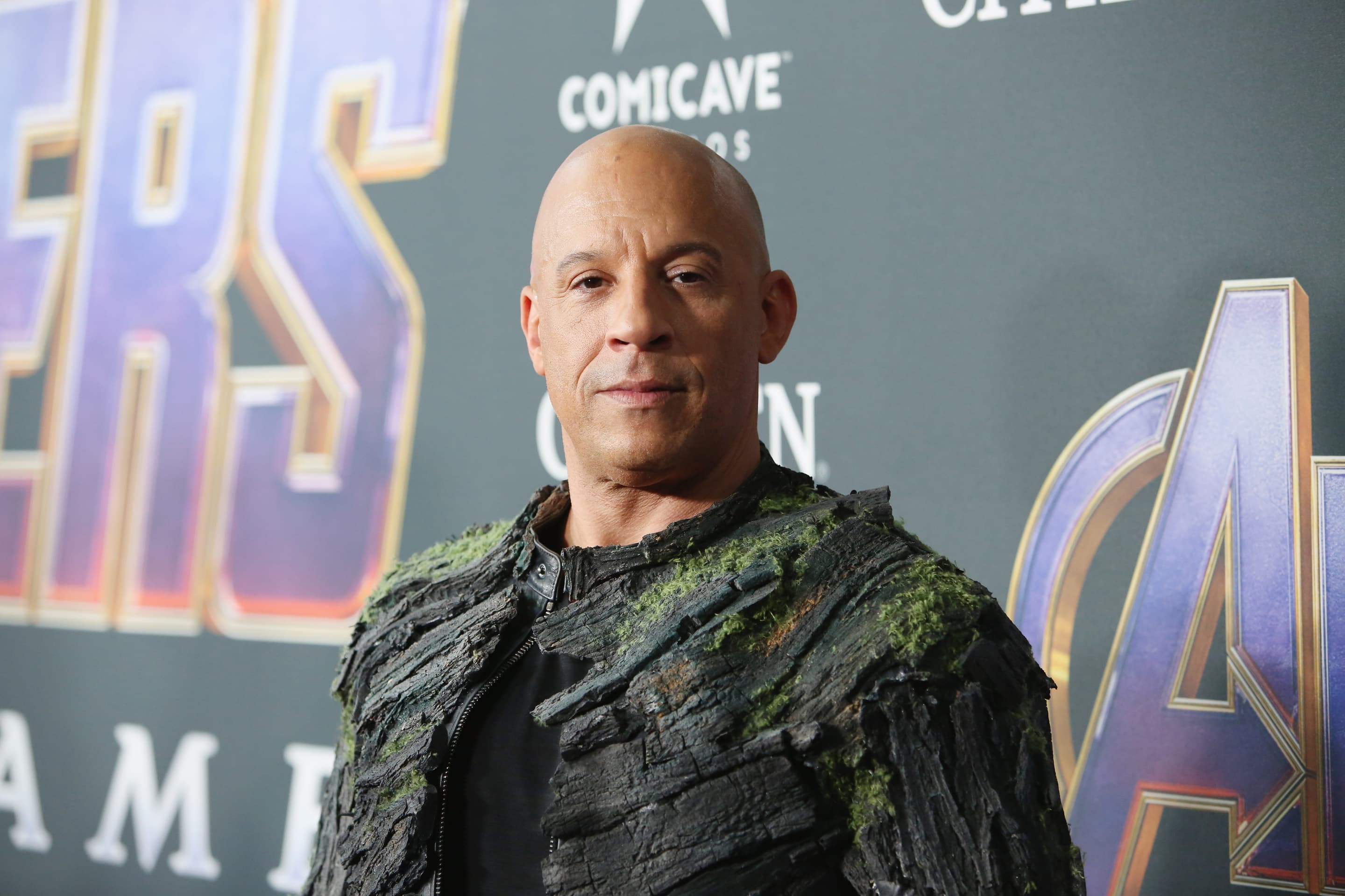 Vin Diesel arrives at the Avengers: Endgame World Premiere