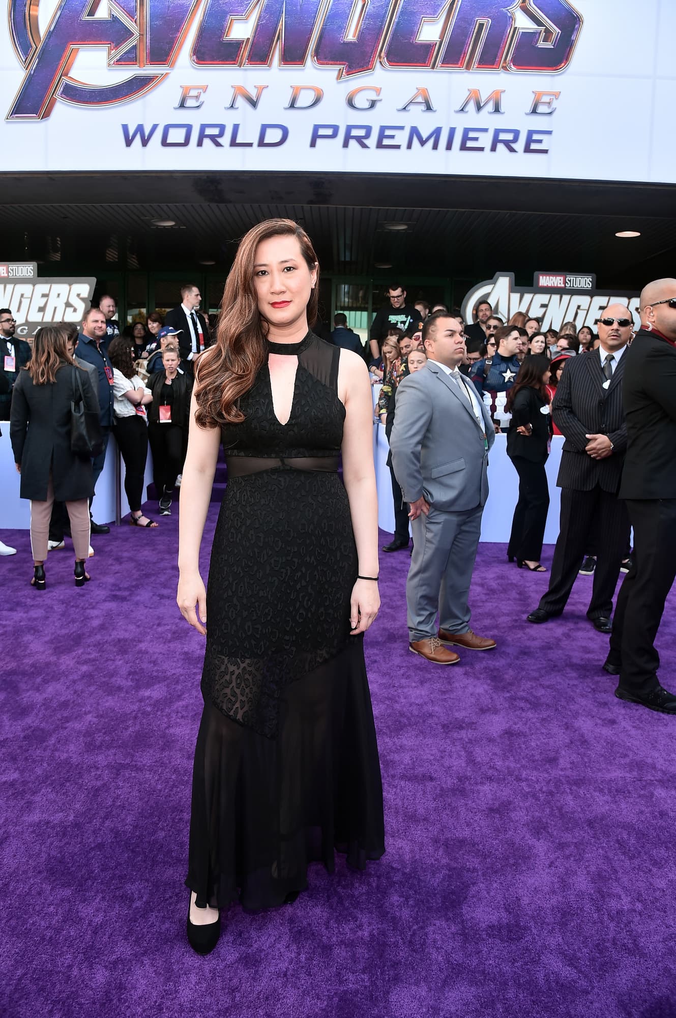 Trinh Tran arrives at the Avengers: Endgame World Premiere