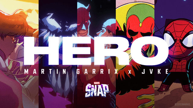 Martin Garrix and JVKE Release Super Hero Studded Video for Their Anthem Track 'Hero' Inspired by the Hit Game MARVEL SNAP
