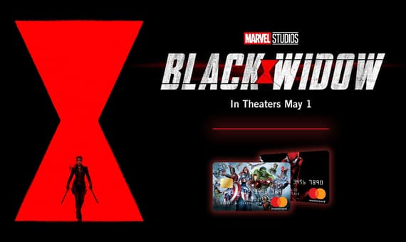Marvel Studios Black Widow Marvel Mastercard Sweepstakes