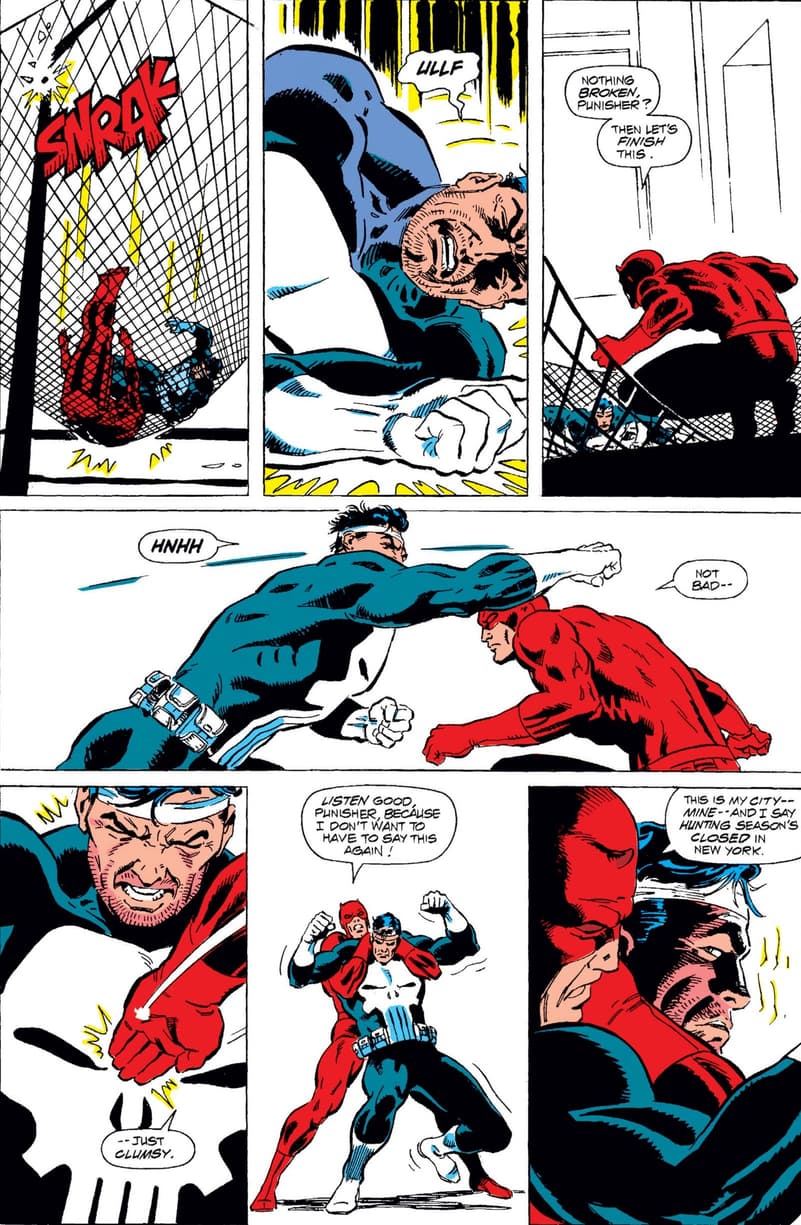 USA, 1990 Mark Bagley /& Al Williamson guest:Captain America Daredevil # 283