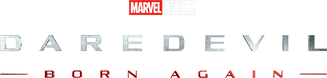 Marvel Studios' Daredevil: Born Again Disney+ TV Show Season 1 Logo