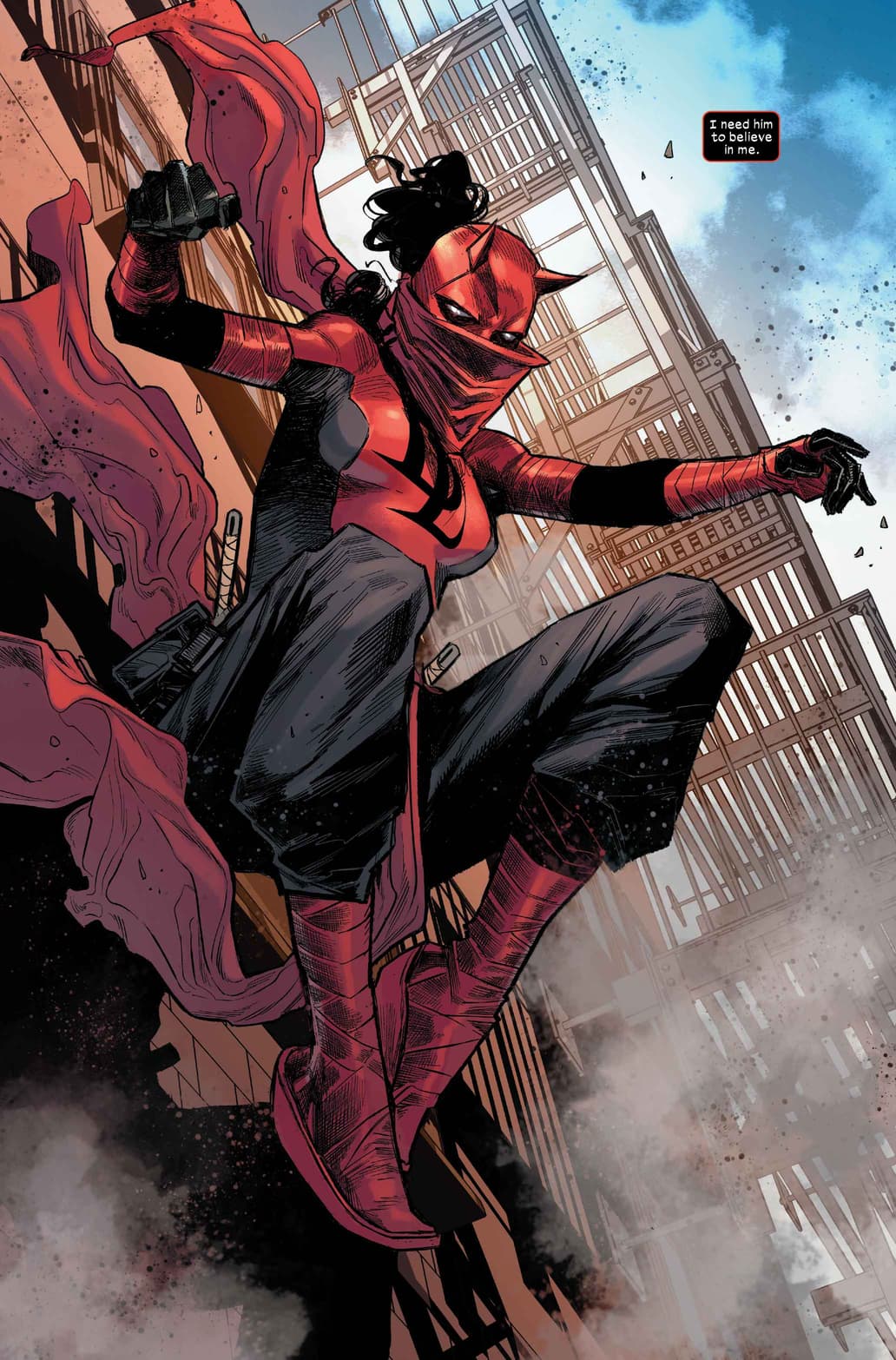 Elektra as Daredevil