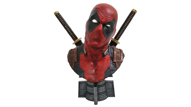 diamond select deadpool bust