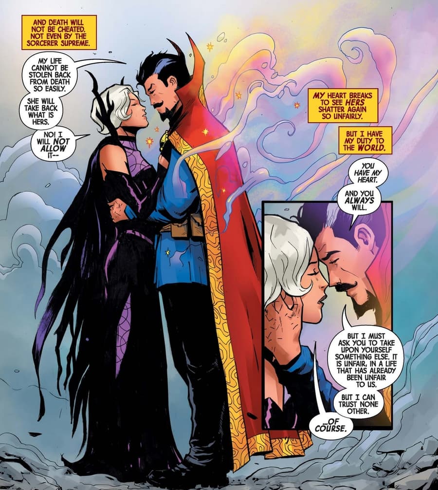 DEATH OF DOCTOR STRANGE (2021) #5 page by Jed MacKay and Lee Garbett
