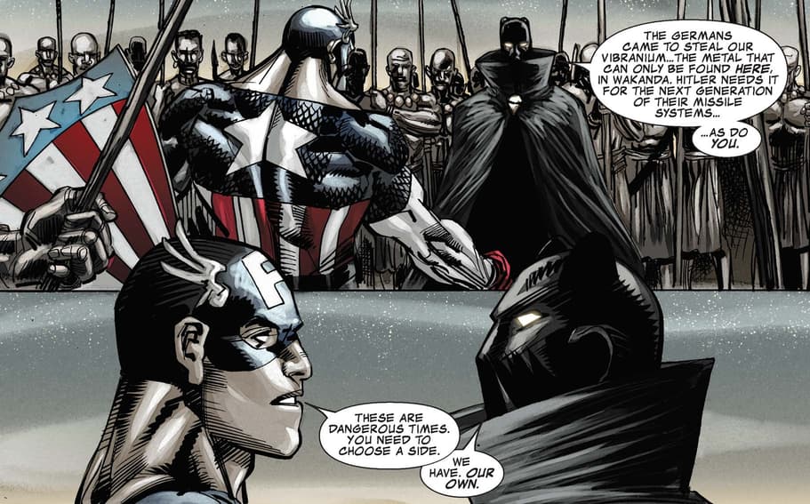 An Inside Look At Captain America Black Panther Flags Of Our Fathers Marvel