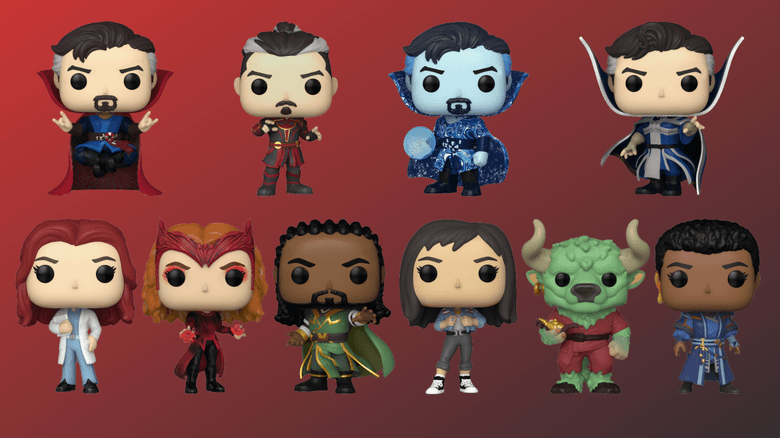 strange funko pops