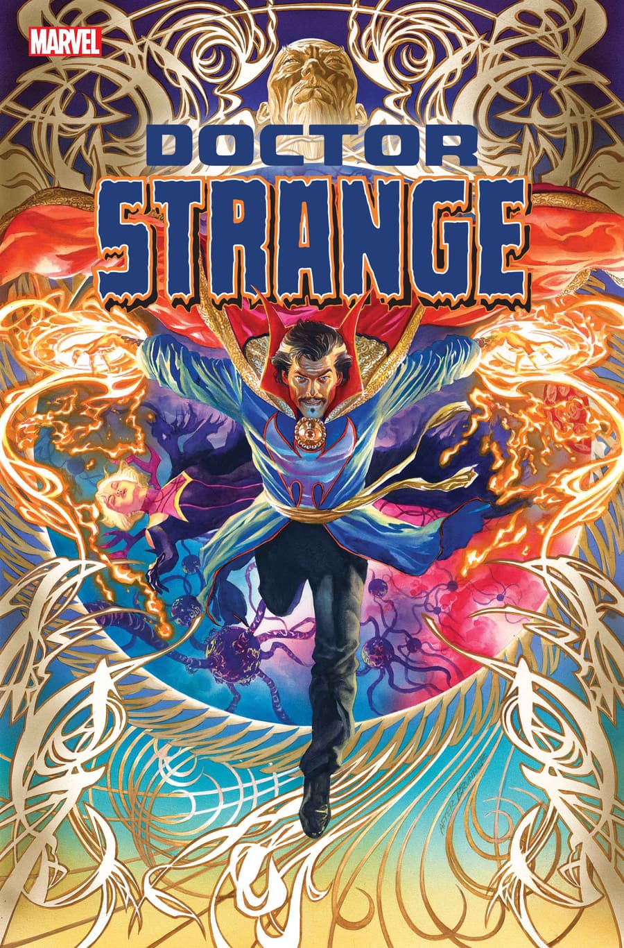 DOCTOR STRANGE #1 cover by Alex Ross