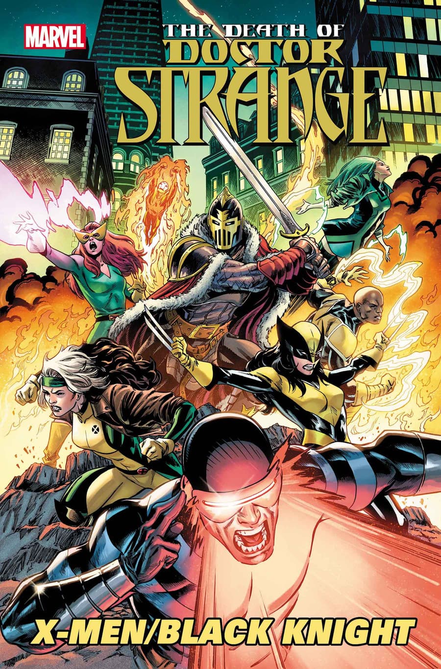 DEATH OF DOCTOR STRANGE: X-MEN/BLACK KNIGHT #1 cover by Cory Smith