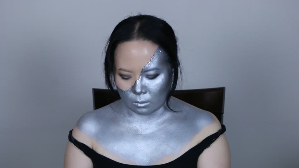 Emma Frost makeup