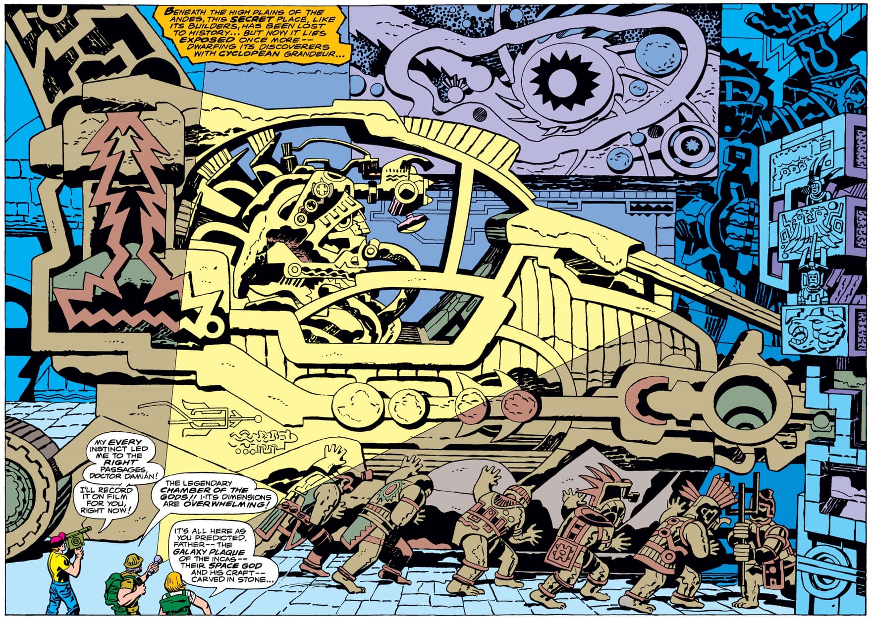 The Chamber of the Gods in ETERNALS (1976) #1,