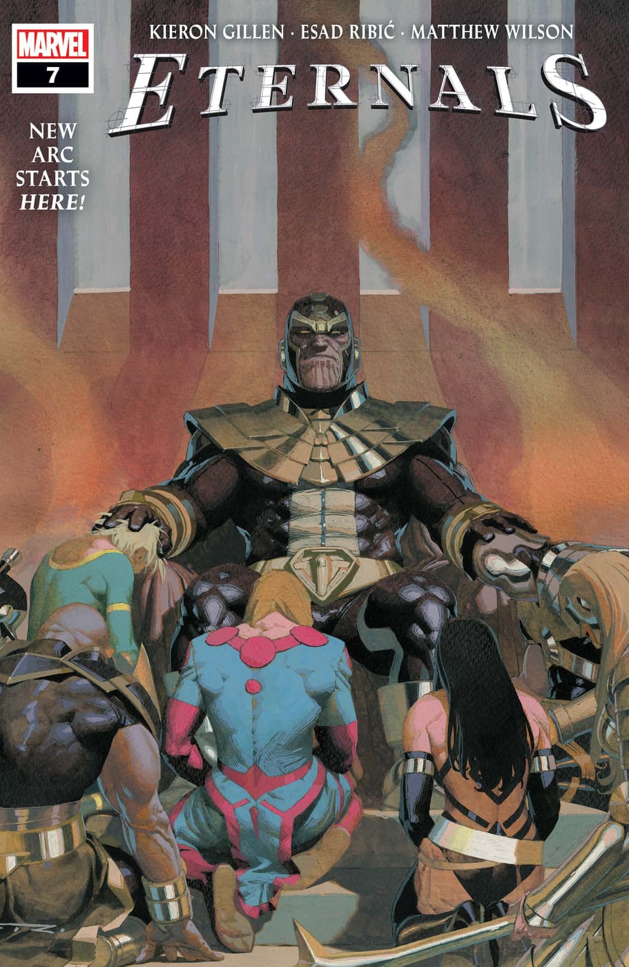 ETERNALS #7 cover by Esad Ribic