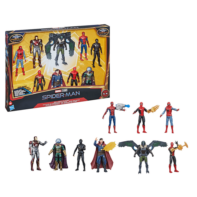 spiderman action figure pack