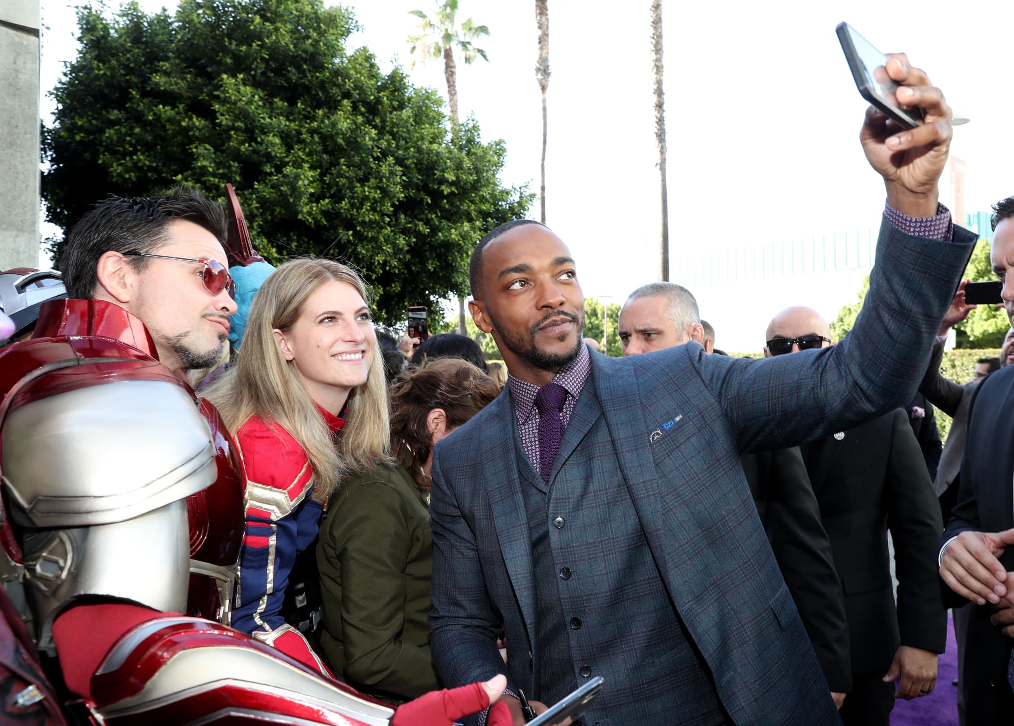 Avengers: Endgame Fans Meet Anthony Mackie