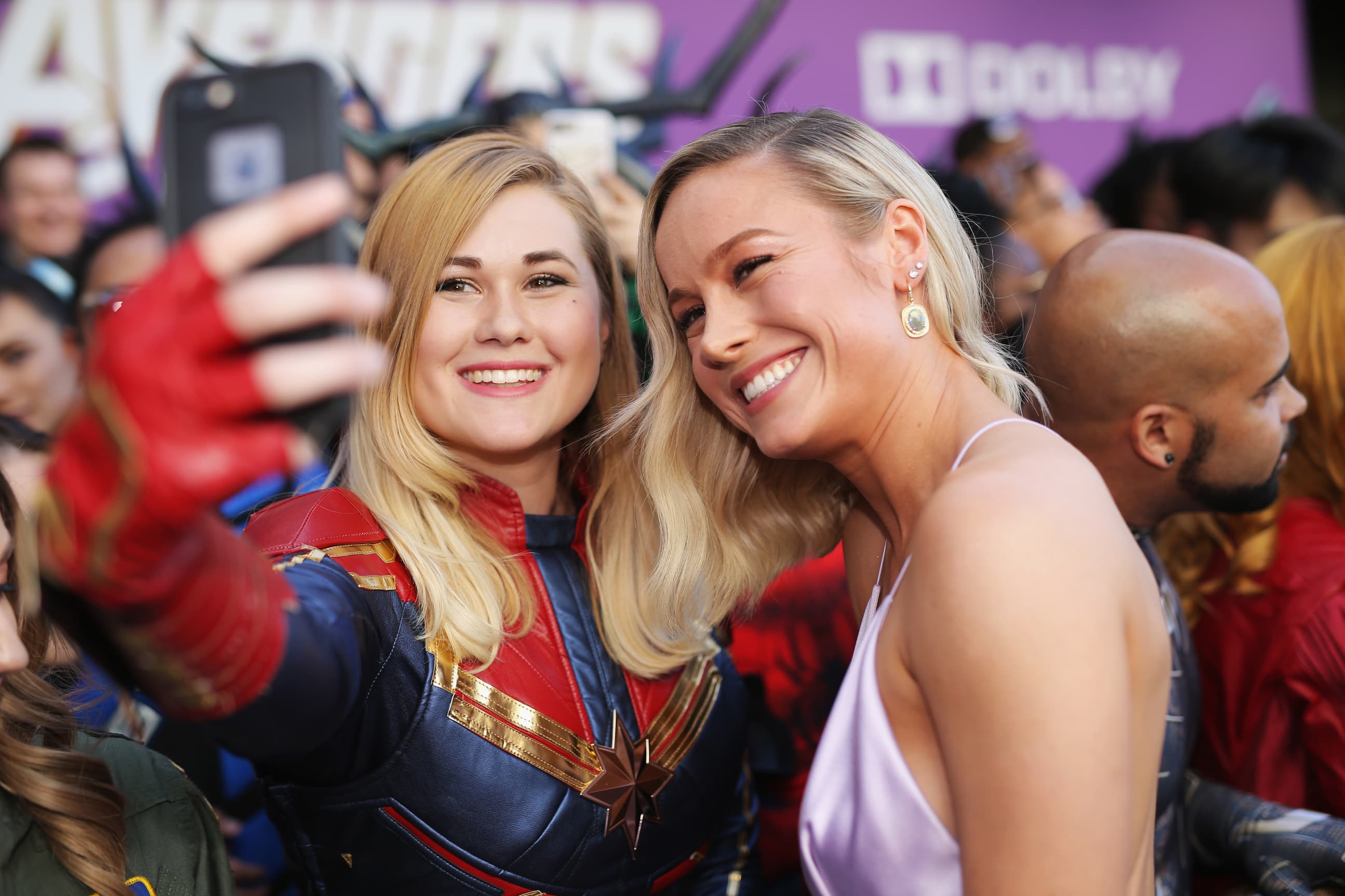 Avengers: Endgame Fans Meet Brie Larson