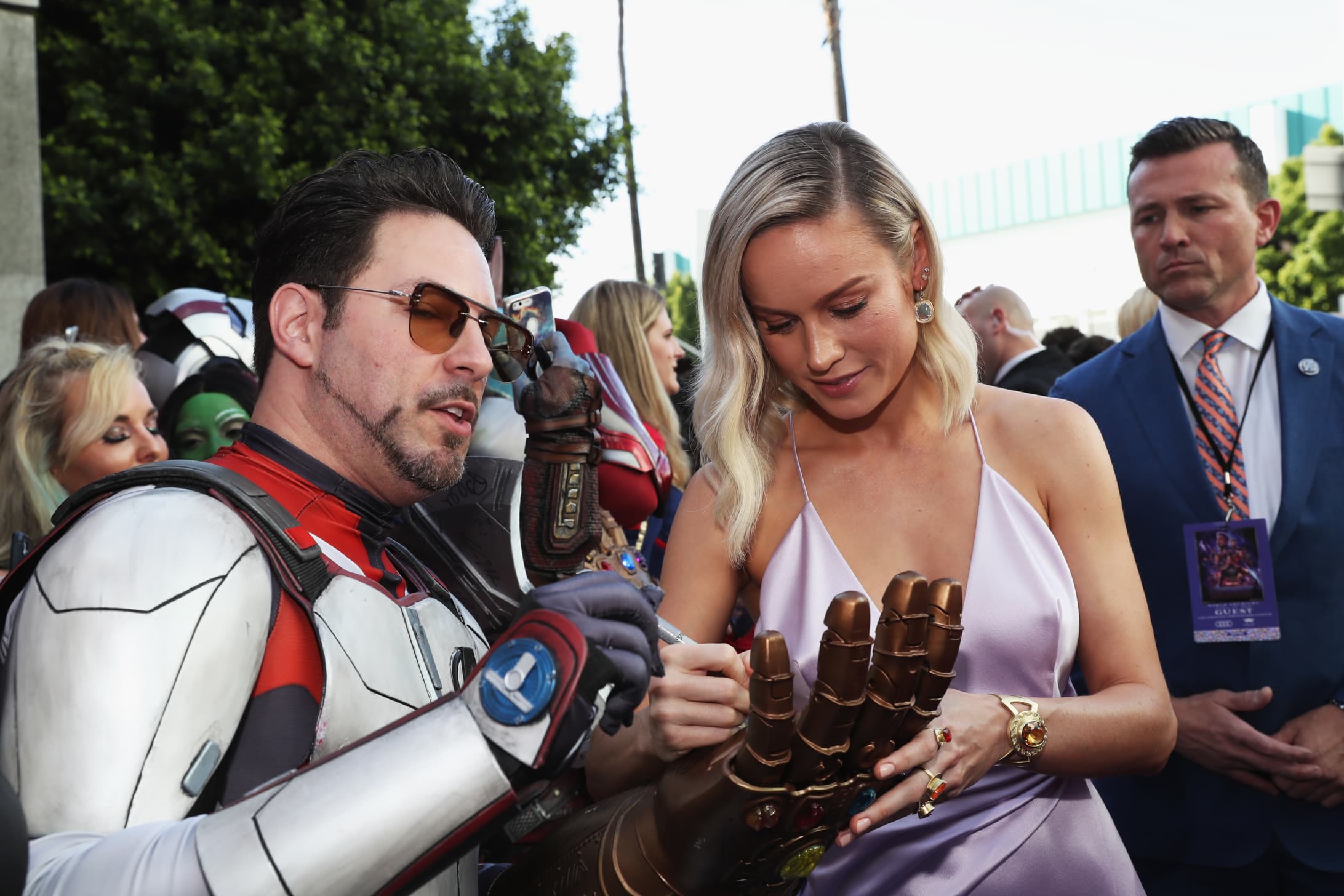 Avengers: Endgame Fans Meet Brie Larson