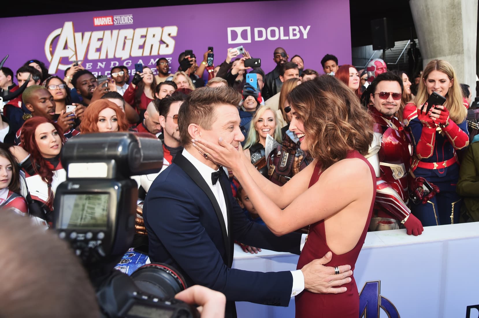 Avengers: Endgame Fans Meet Jeremy Renner and Colbie Smulders