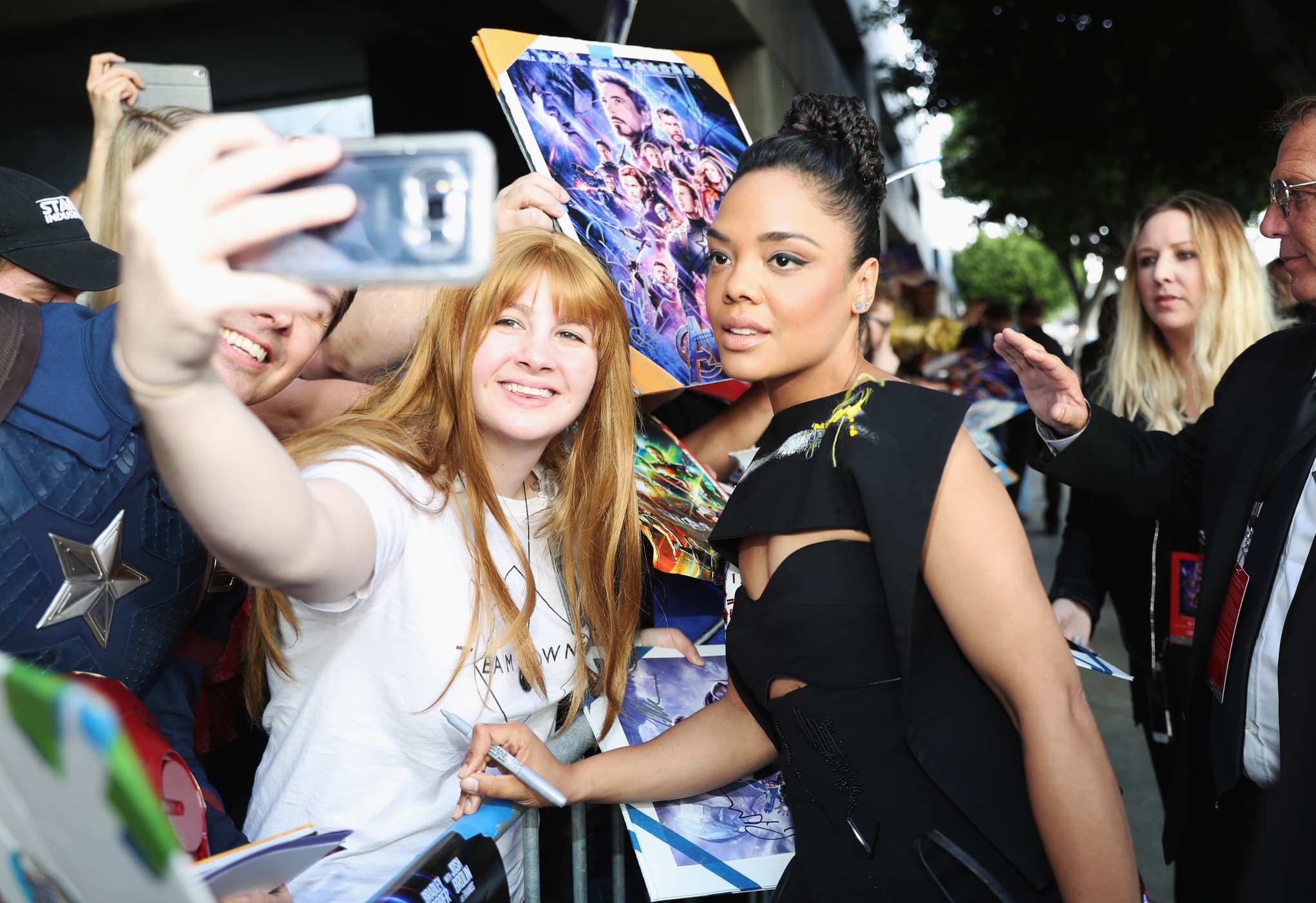 Avengers: Endgame Fans Meet Tessa Thompson