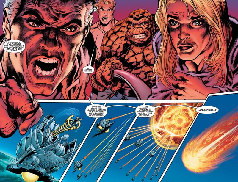 FANTASTIC FOUR: ANTITHESIS (2020) #1 artwork by Neal Adams and Laura Martin
