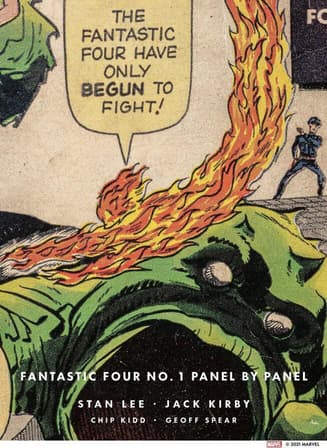FANTASTIC FOUR NO. 1: PANEL BY PANEL cover