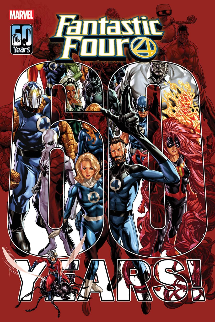 FANTASTIC FOUR #35 cover by Mark Brooks