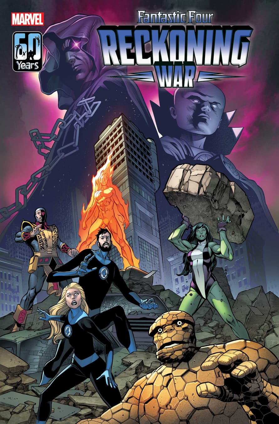 FANTASTIC FOUR: RECKONING WAR ALPHA #1 cover by Carlos Pacheco