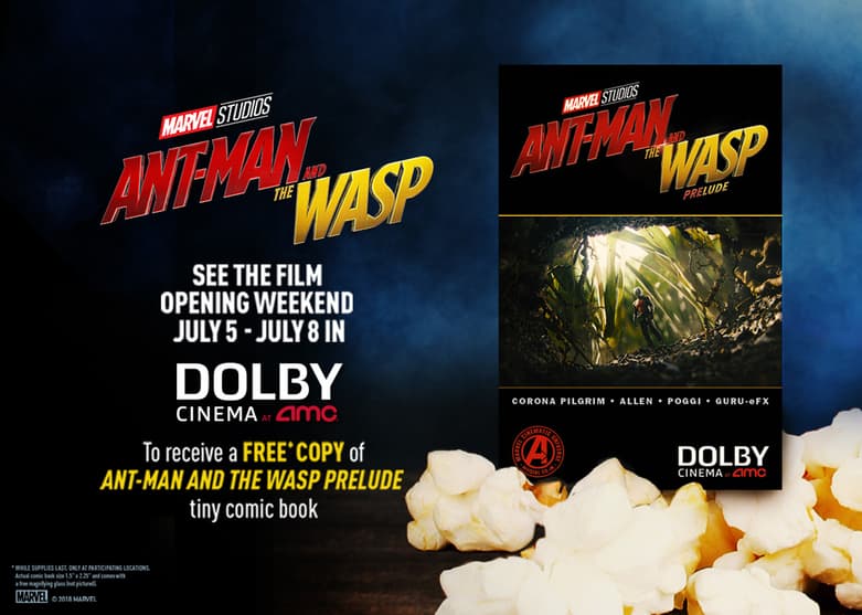 Ant-Man and the Wasp Dolby Comic Giveaway