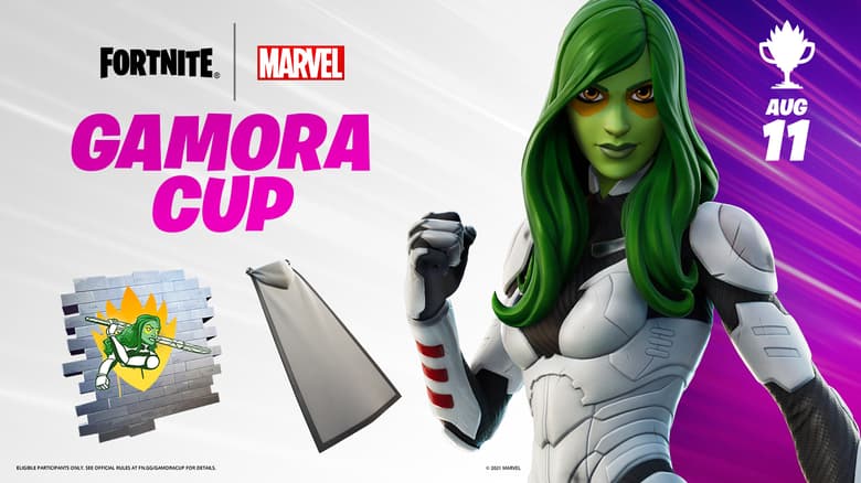Play for the Gamora Cup in Fortnite