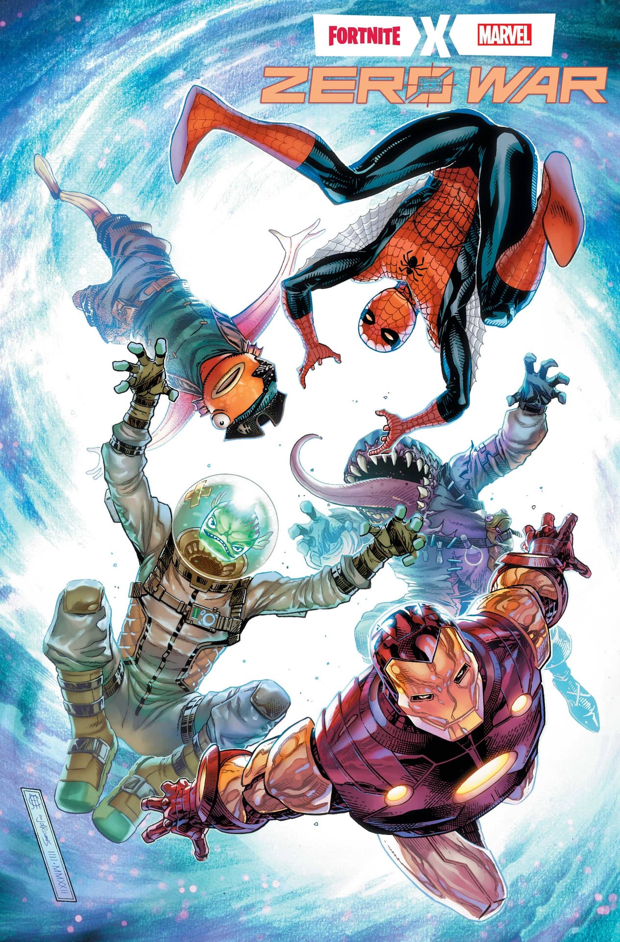 Fortnite X Marvel: Zero War #1 Variant Cover by Jim Cheung
