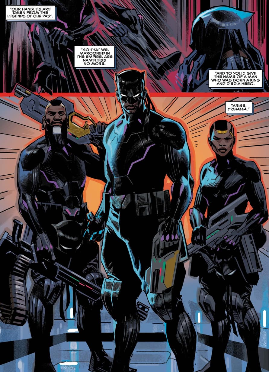 Black Panther In Space Marvel