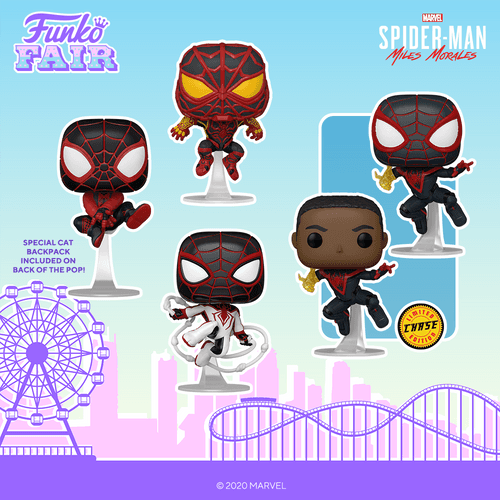 Marvel Spider-man Funko Pop Vinyl FigureMiles Morales 2020 Suit for sale online 