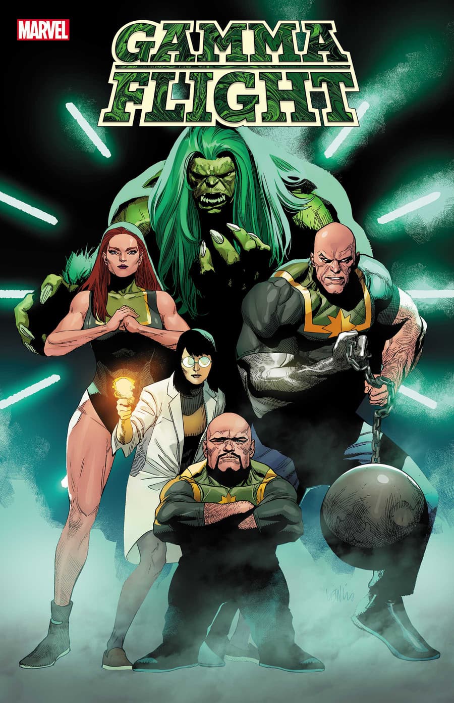 Marvel Introduces a New Gamma-Powered Team in Gamma Flight