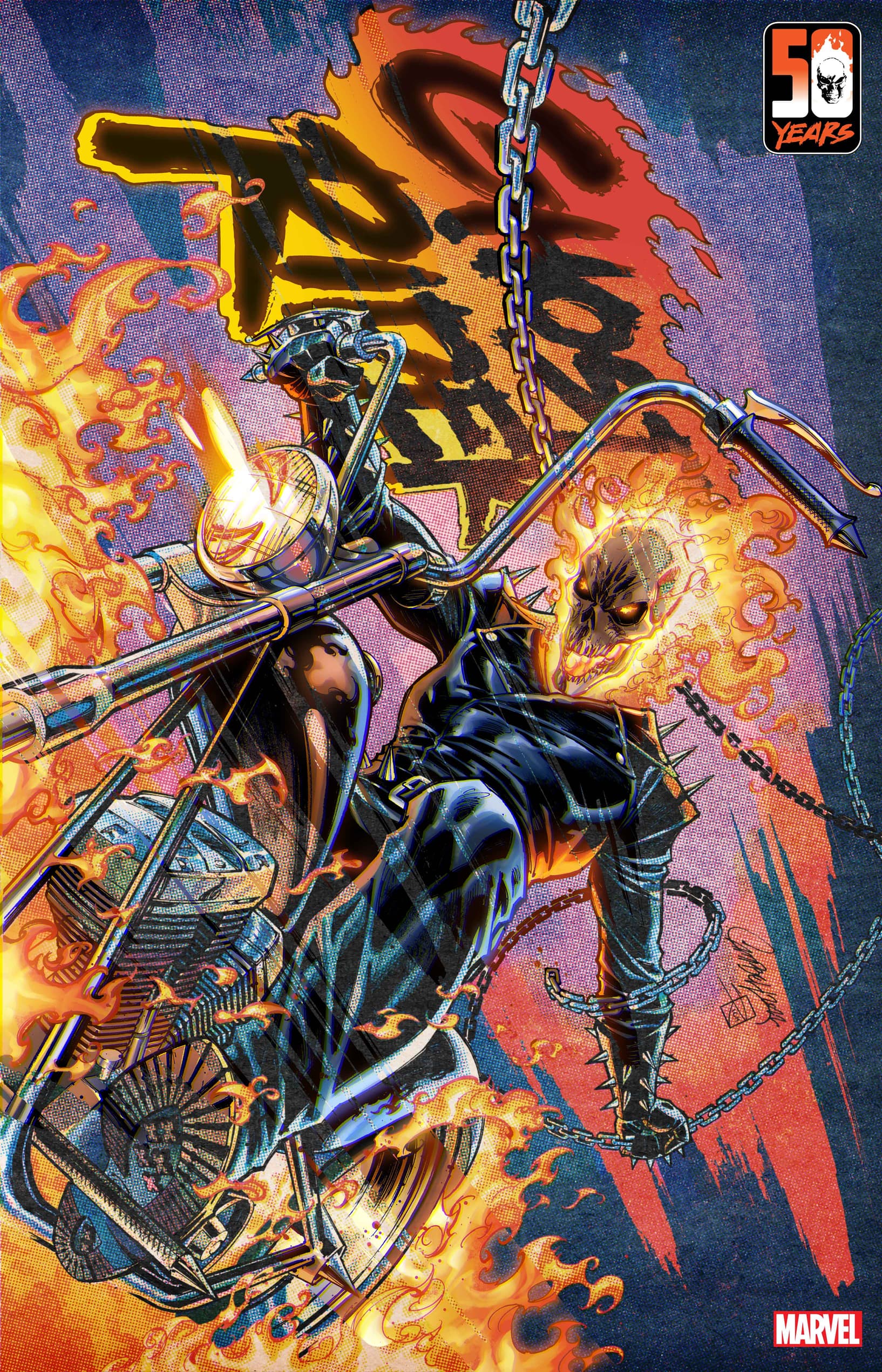 J. Scott Campbell Celebrates 50 Years of Ghost Rider's Vengeance with