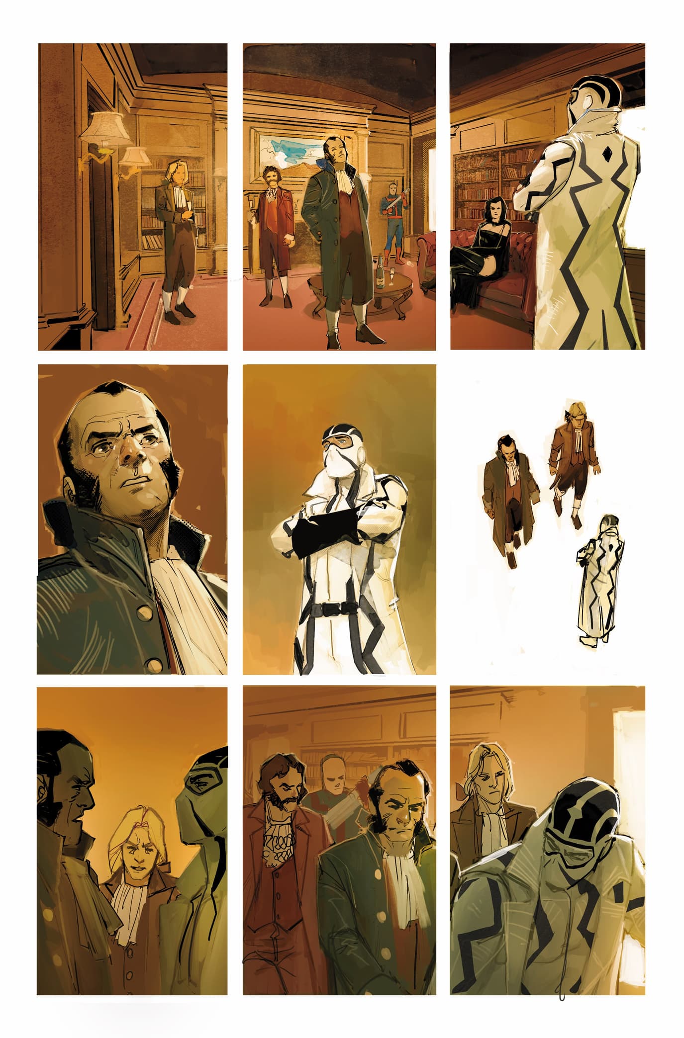 GIANT-SIZE X-MEN: FANTOMEX #1 preview interiors by Rod Reis