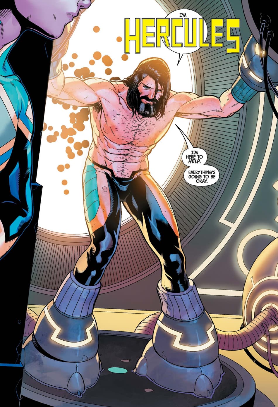 Hercules is imprisoned in GUARDIANS OF THE GALAXY (2020) #1.