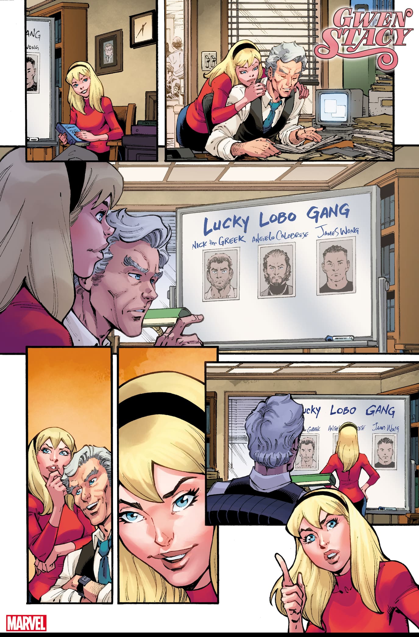 Gwen Stacy preview art
