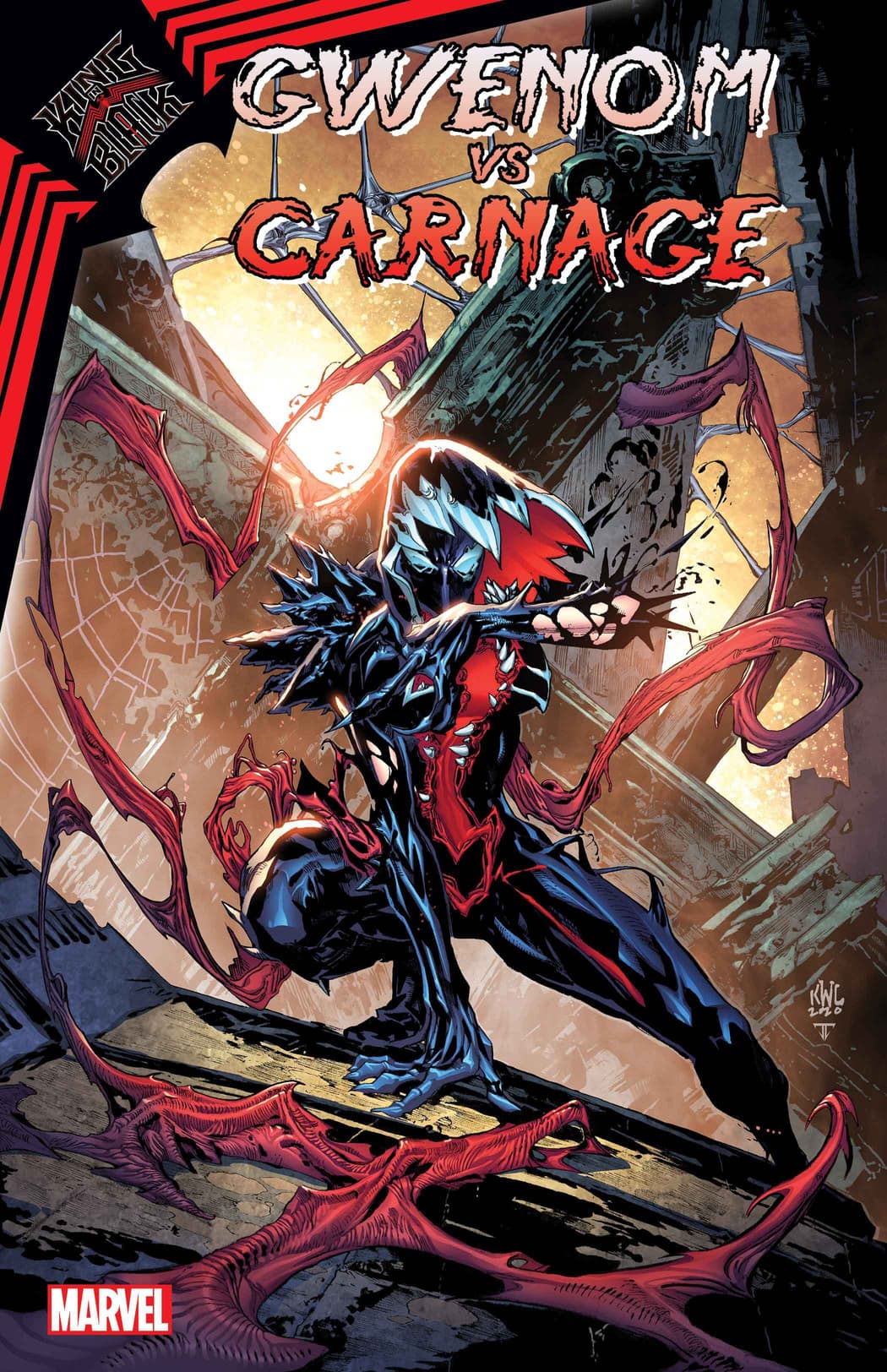 It's a Symbiote Showdown: Gwen Stacy Takes on Carnage This January | Marvel