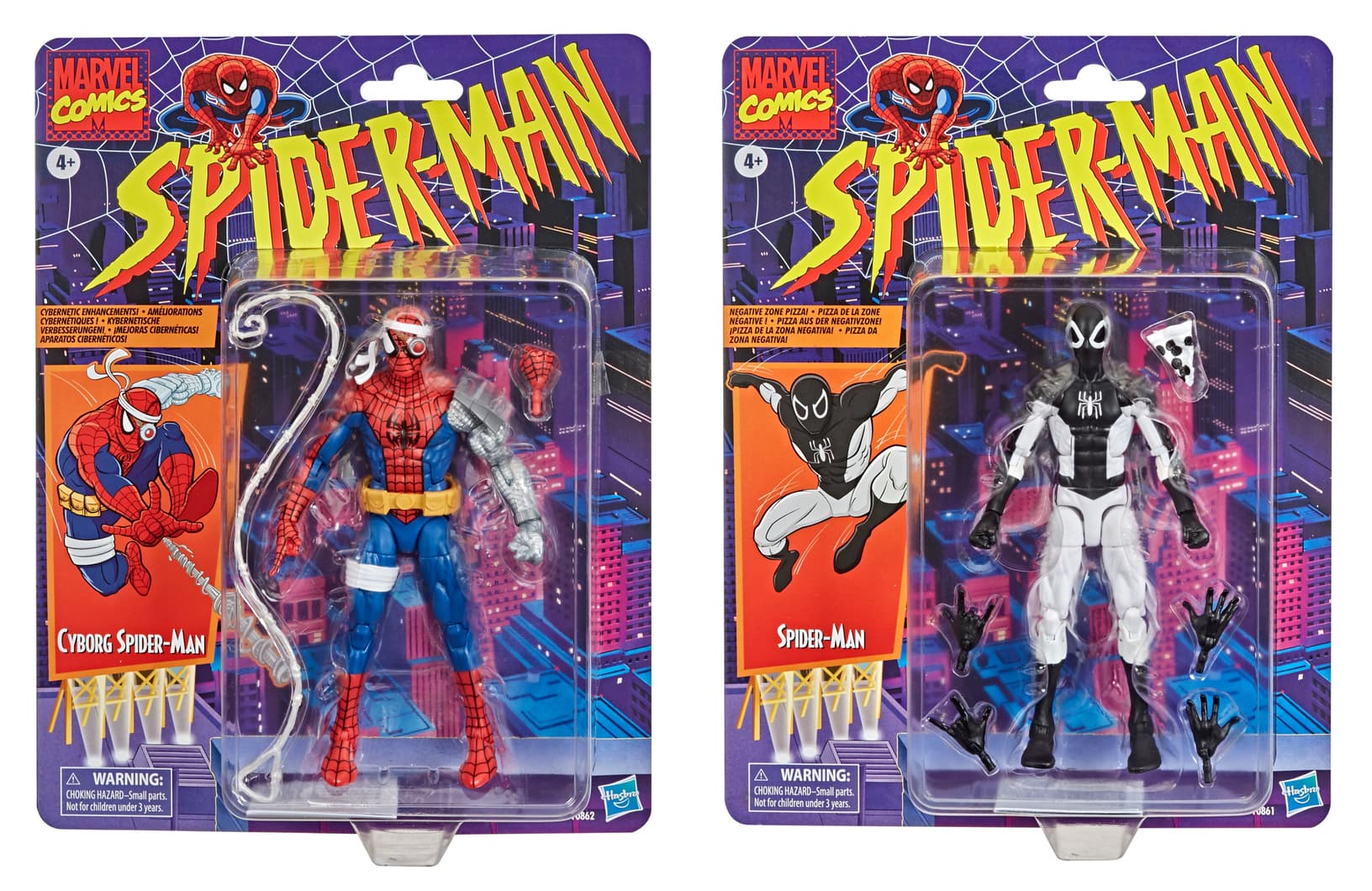 Marvel Legends Cyborg Spiderman Retro Collection Hasbro 
